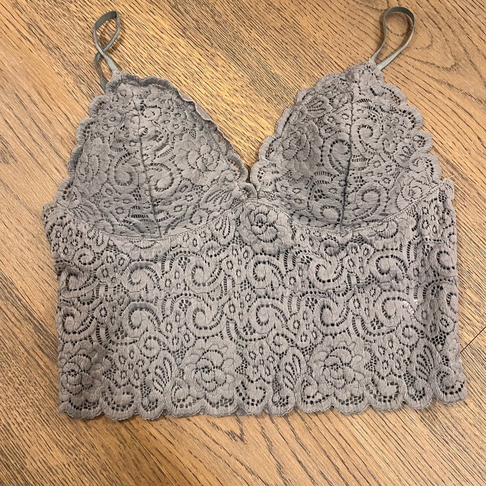 Lace crop top